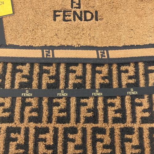 FENDI (フェンディ) バスタオル ズッカ柄