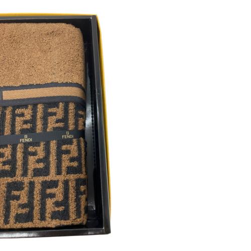 FENDI (フェンディ) バスタオル ズッカ柄