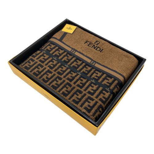 FENDI (フェンディ) バスタオル ズッカ柄