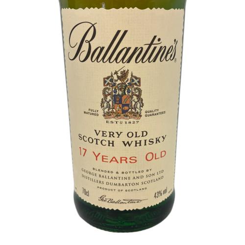 ballantinei スコッチウィスキー 17年 K00953 700ml
