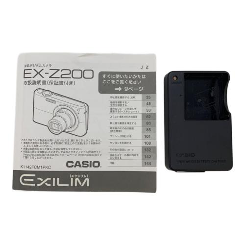 CASIO (カシオ) コンパクトデジタルカメラ EX-Z200