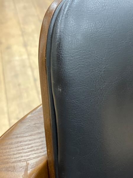 ACME Furniture (アクメファニチャー) WARNERアームチェア ブラック