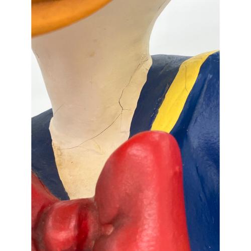 DISNEY (ディズニー) ドナルドダック置物 ヒビ割れ有
