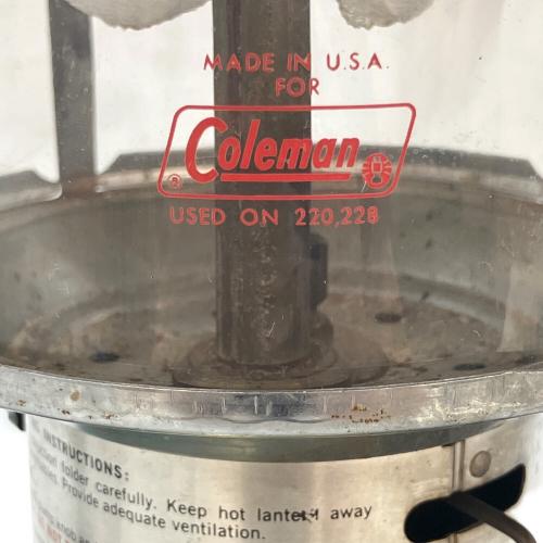 Coleman (コールマン) ガソリンランタン 228H ヴィンテージ サビ有 動作未確認