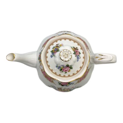ROYAL ALBERT (ロイヤルアルバート) ティーポット 花柄 レディーカーライル