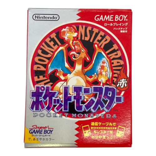 Nintendo (ニンテンドウ) ポケットモンスター赤 後期版 ゲームボーイ用ソフト DMG-P-APAJ @ -