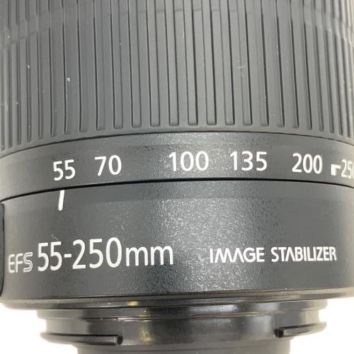 CANON (キヤノン) レンズ efs 55-250mm macro 1.1m/3.6ft