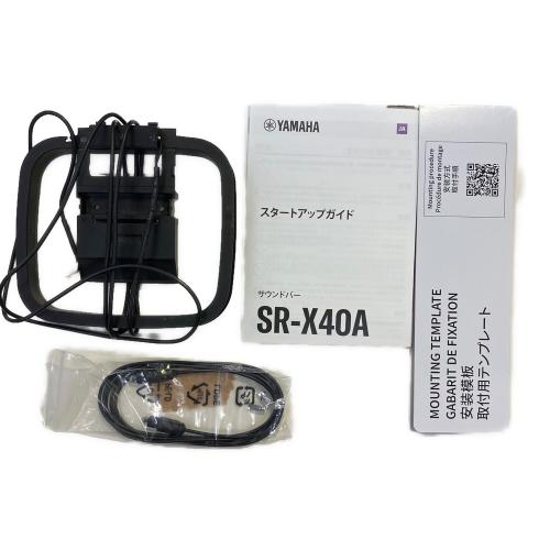 YAMAHA (ヤマハ) サウンドバーシステム SR-X40A 2025年製