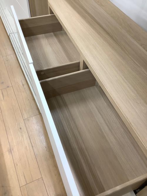 ローチェスト ナチュラル×ホワイト