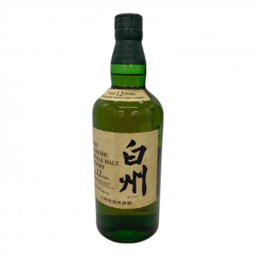 サントリー シングルモルトウィスキー 白州 700ml｜トレファクONLINE