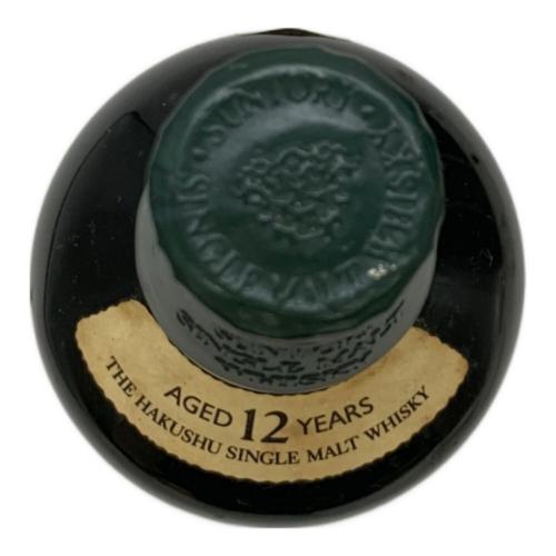 サントリー 白州 ジャパニーズウイスキー 12年 700ml