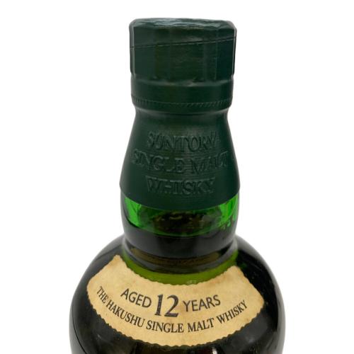 サントリー 白州 ジャパニーズウイスキー 12年 700ml