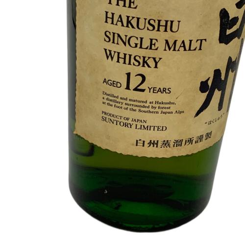 サントリー 白州 ジャパニーズウイスキー 12年 700ml