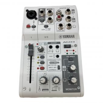 YAMAHA (ヤマハ) オーディオインターフェース AG03MK2 2022年製