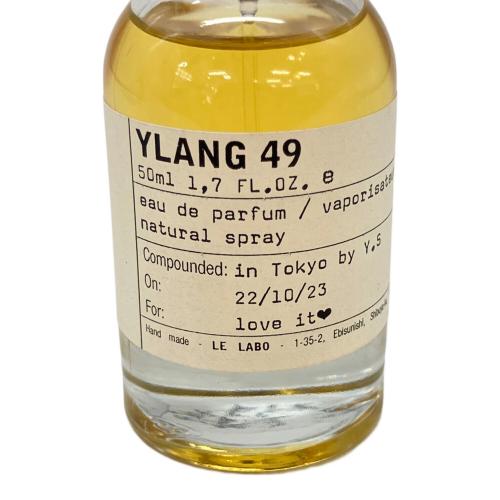 YLANG49 (イラン49) オードパルファム 50ml 残量80%-99%