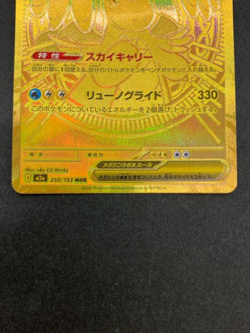 メガカイリュウEX 250/193 MUR ポケモンカード
