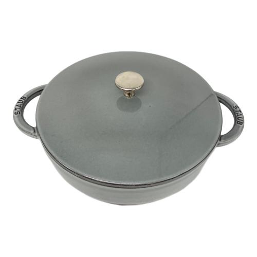 Staub (ストウブ) 両手鍋 40509-385 ニタベイユ ソテーパン グレー