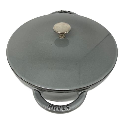 Staub (ストウブ) 両手鍋 40509-385 ニタベイユ ソテーパン グレー