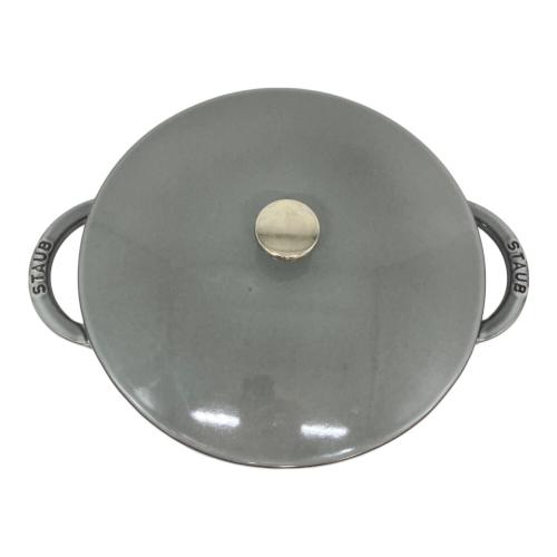 Staub (ストウブ) 両手鍋 40509-385 ニタベイユ ソテーパン グレー