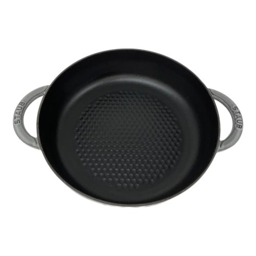 Staub (ストウブ) 両手鍋 40509-385 ニタベイユ ソテーパン グレー