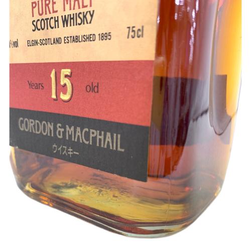 Gordon & MacPhail ウイスキー 15年 750ml