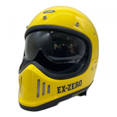 SHOEI (ショーエイ) バイク用ヘルメット EX-ZERO 2021 Lサイズ イエロー PSCマーク(バイク用ヘルメット)有