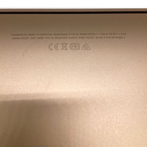Apple (アップル) MacBook Air M1 2020 2020年モデル
