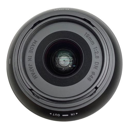 SIGMA (シグマ) 単焦点レンズ Promaster 46 mm UV HGX Primeフィルタ付き 19mm 1:2.8 DN 46 ソニーマウント 50065869