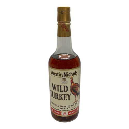 ワイルドターキー (WILD TURKEY) ウィスキー バーボン 金キャップ 750ml 50.5度 オースティンニコルズ 8年 未開封