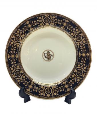 Wedgwood (ウェッジウッド) プレート 23cm 22金 アストバリーブラック