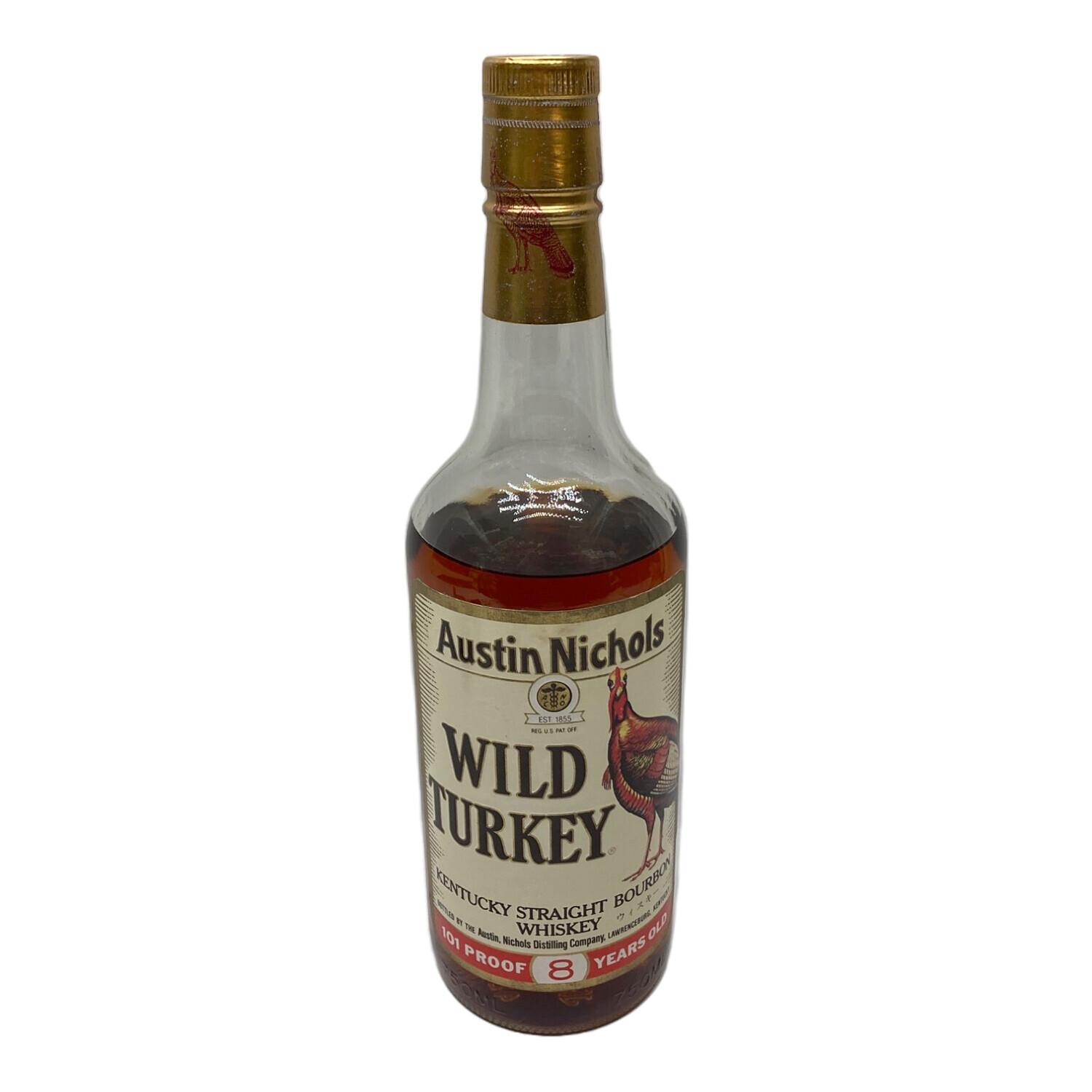 ワイルドターキー 8年 金キャップ 750ml 50.5% WILD TURKEY バーボン