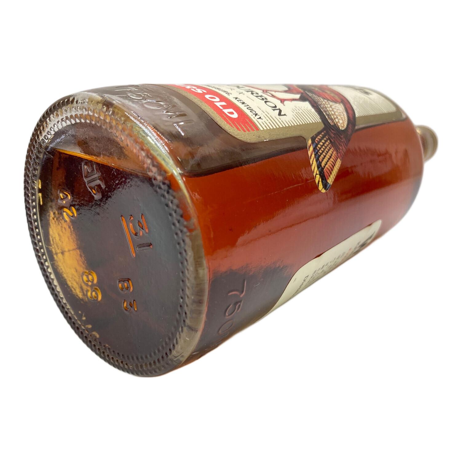 ワイルドターキー 8年 TURKEY WILD 750ml 金キャップ 旧ボトル