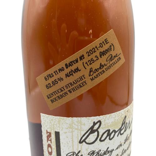 BOOKER'S (ブッカーズ) バーボン 750ml 木箱付 2021 未開封 アメリカ
