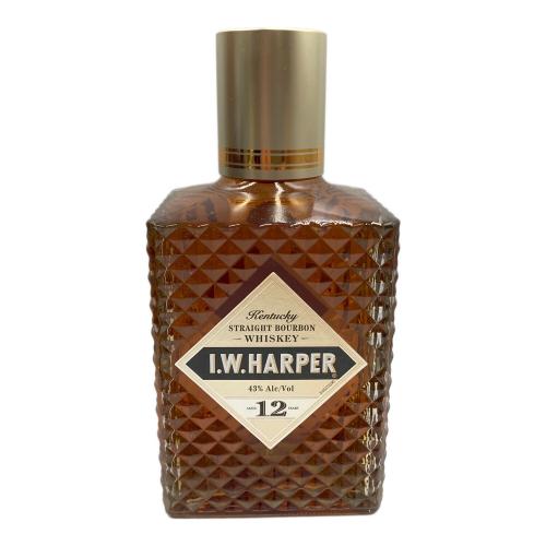 I.W.HARPER (アイダブリューハーパー) バーボン 750ml 12年 未開封 アメリカ