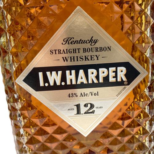I.W.HARPER (アイダブリューハーパー) バーボン 750ml 12年 未開封 アメリカ
