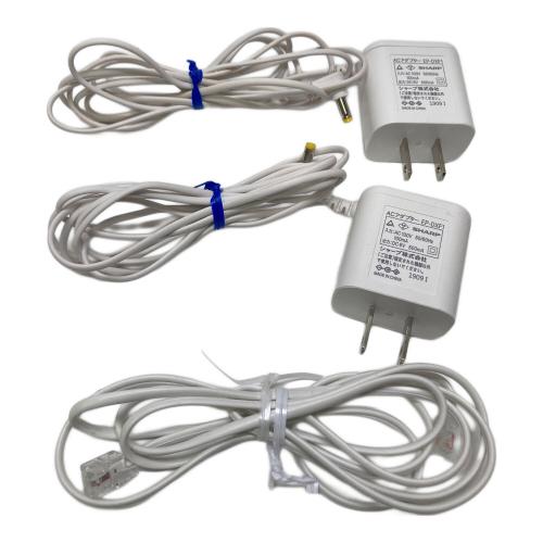 SHARP (シャープ) デジタルコードレス電話機 JD-S08CW-R 2017年製