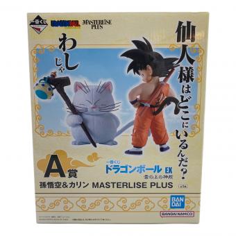 ドラゴンボール フィギュア 孫悟空＆カリン 一番くじ ドラゴンボール EX 雲の上の神殿 MASTERLISE PLUS