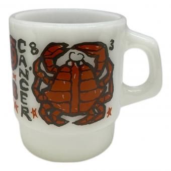 Fire King (ファイヤーキング) マグカップ 星座 かに座