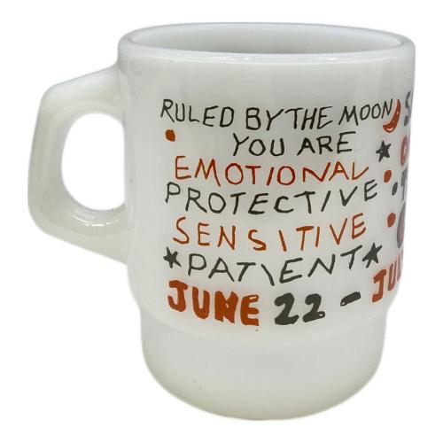 Fire King (ファイヤーキング) マグカップ 星座 かに座