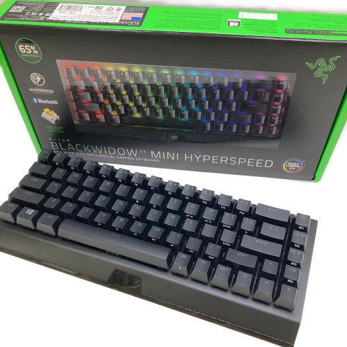 Razer (レイザー) キーボード RZ03-0389 BLACKWIDOW MINI HYPERSPEED