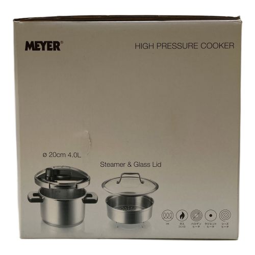 MEYER (マイヤー) 超高圧力鍋 4.0L SC7-PC4.0 PSCマーク(圧力鍋)有 未使用品