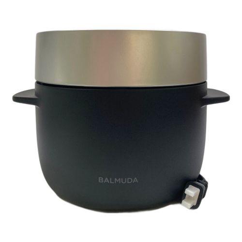 BALMUDA (バルミューダデザイン) 炊飯器 The Gohan K03A 3合(0.54L) 程度S(未使用品) 未使用品