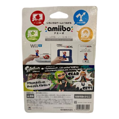 Nintendo（ニンテンドウ）フィギュア amiibo ガール ライムグリーン