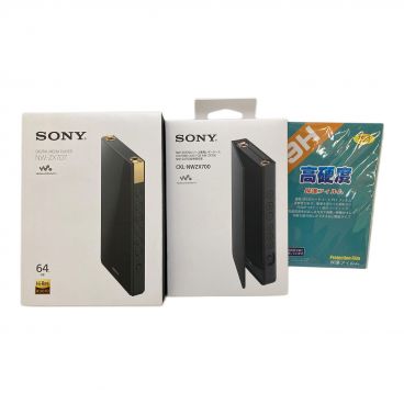 SONY NW-A306 ウォークマン＋純正ケース、ガラスフィルムセット売り 奥深い