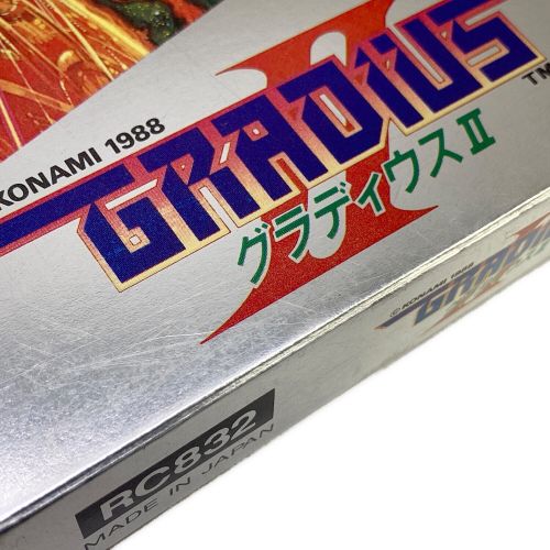 KONAMI（コナミ）ファミコン用ソフト 説明書無・箱イタミ有 GRADIUS Ⅱ（グラディウスⅡ） 動作未確認