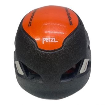 PETZL (ペツル) クライミングヘルメット MLサイズ ブラック×オレンジ SIROCCO