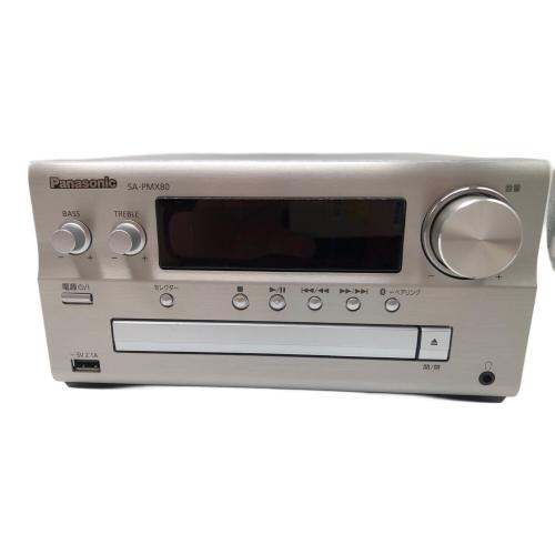Panasonic (パナソニック) CDコンポ SC-PMX80 2019年製 -