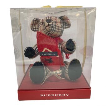 BURBERRY LONDON (バーバリーロンドン) ノバチェックテディベア&ハンカチセット
