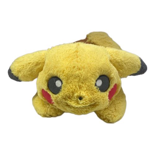 Pokemon Center (ポケモンセンター) ふわふわ抱きぬいぐるみピカチュウ 全体にヘタリ・使用感有 2019ポケモンセンター限定