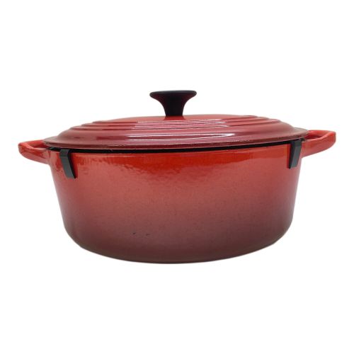 LE CREUSET (ルクルーゼ) ココットオーバル レッド 23cm